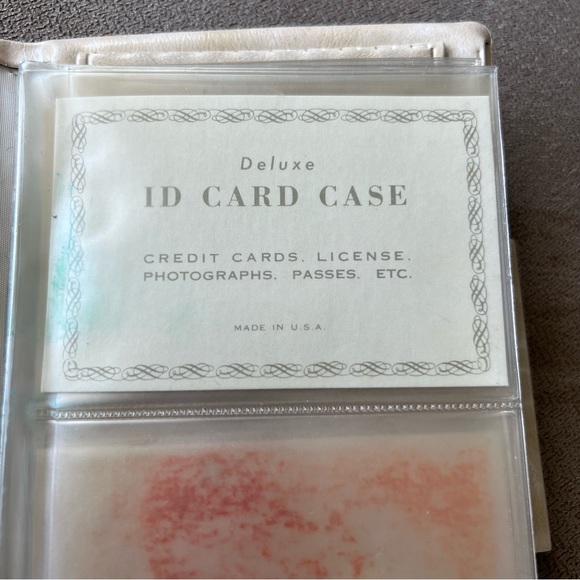 Vintage 1960s Lady Diplomat by Mascot Purse Organizer Wallet ID Card Case - Picture 8 of 11